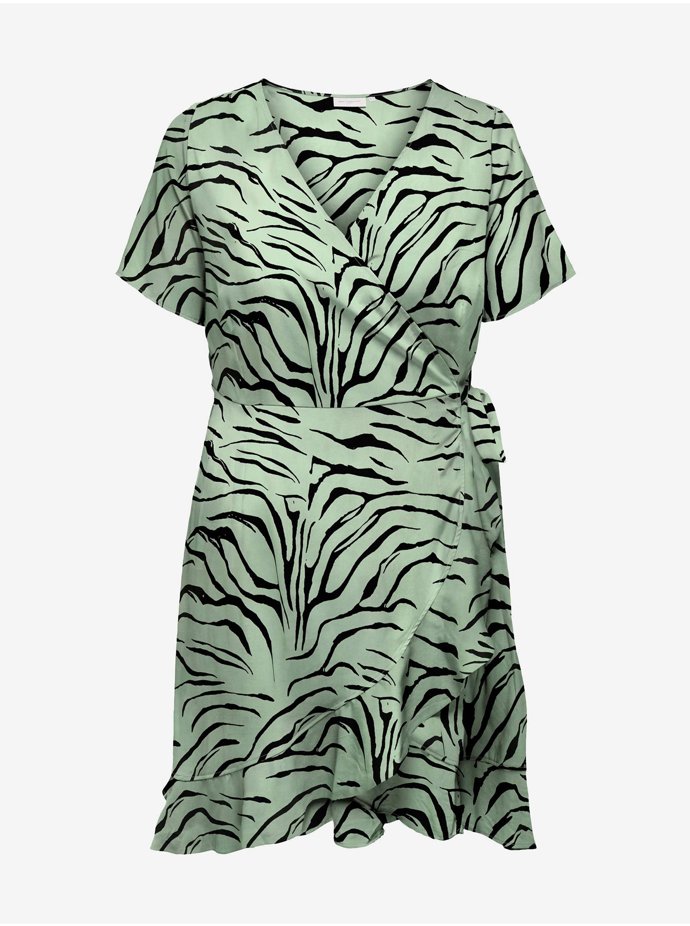 Pokud se nebráníte kratším délkám, zkuste šaty se zavinovací optikou. (Only Carmakoma, 999 Kč)