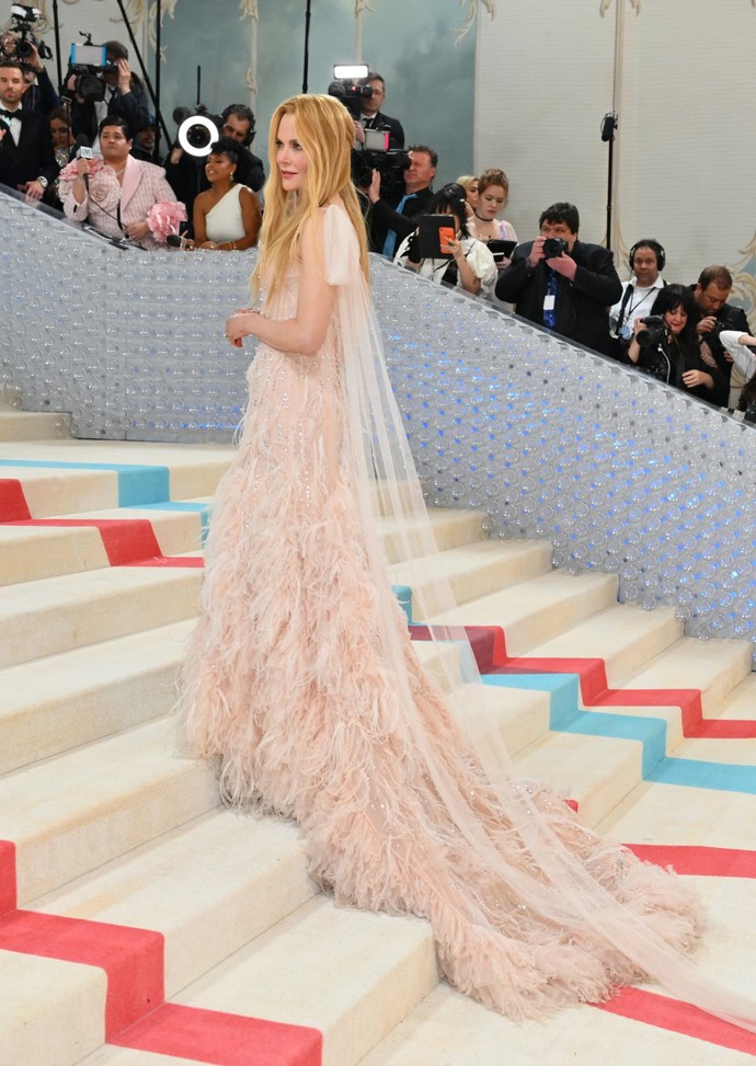 Nicole Kidman na letošním Met Gala v modelu z dílny Chanel.