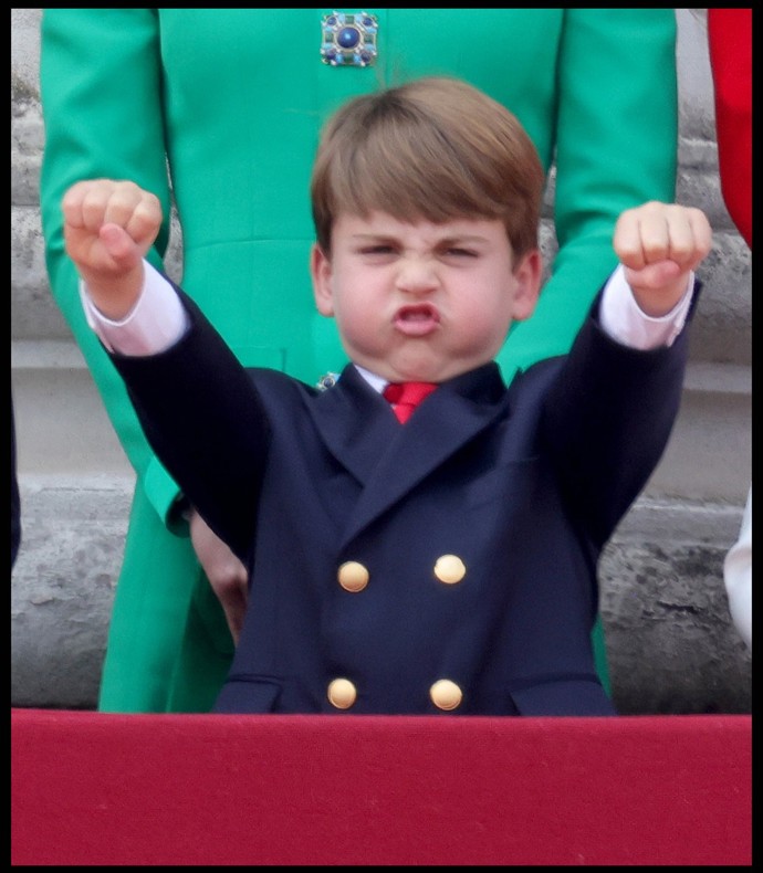 A naopak. Vidíte v malém Louisovi krále Karla III.?