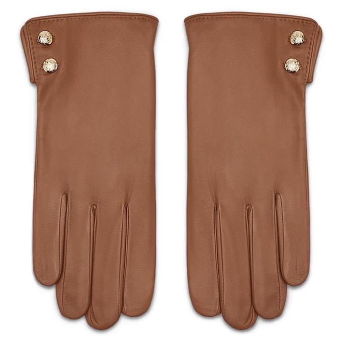 Kožené rukavice s cvočky. (Ralph Lauren, 2 590 Kč)