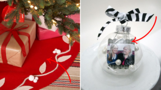 Kde je rodina, tam je náš domov. Fotky blízkých dodají prostorám vánoční útulnost.