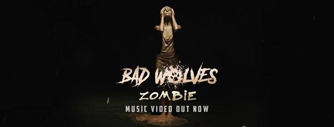 Promo cover verze Zombie od Bad Wolves