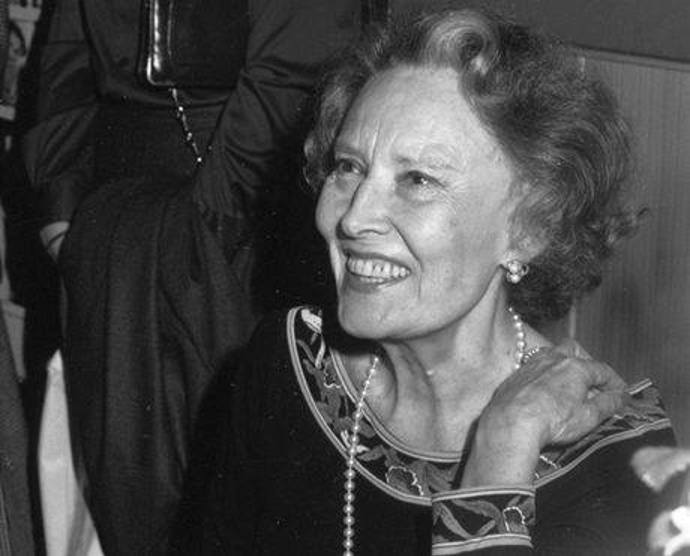 Lída Baarová ve stáří