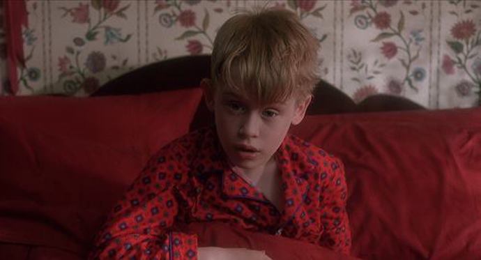 Jako Kevin z jeho nejslavnějšího filmu