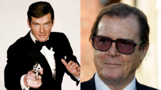 Roger Moore byl pohledný herec. Jako Jamese Bonda ho ženy milovaly.