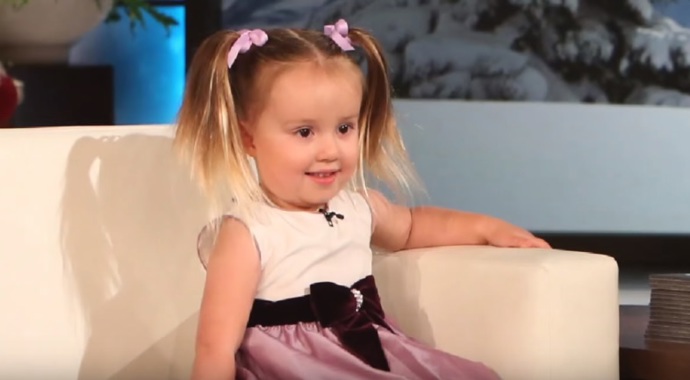 Brielle je nadanou malou chemičkou.