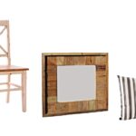 Židle – 4 800 Kč, zrcadlo – 3 600 Kč, polštář – 690 Kč; vše Homelove.cz.