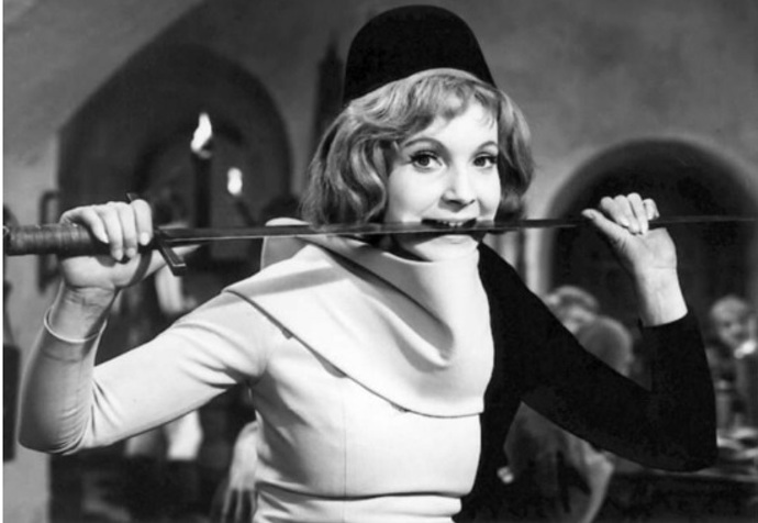 S Danielou Kolářovou tvořili ve filmu často pár.