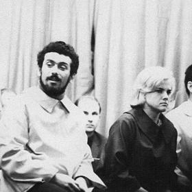 Waldemar Matuška s Evou Pilarovou a Karlem Štědrým.