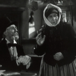 Ella Nollová s Jindřichem Plachtou ve filmu Prstýnek (1945).