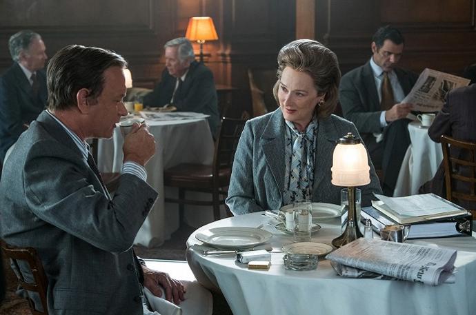 Tom Hanks a Meryl Streep ve filmu Akta Pentagon: Skrytá hrozba (2017)