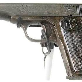 Browning FN model 1910, pistole, ze které v Sarajevě vystřelil Gavrilo Princip.