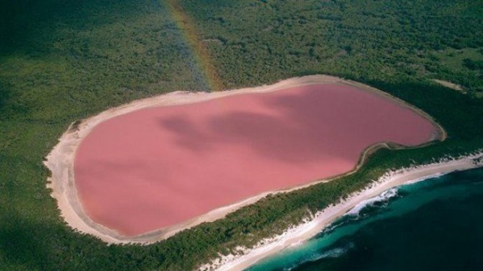 Jezero pro barbíny.