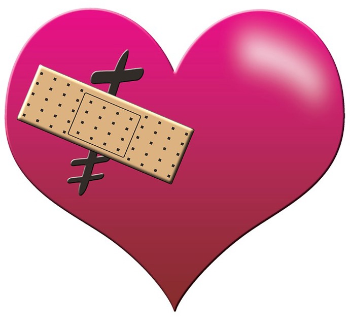 Zlomené srdce se jen těžko napravuje