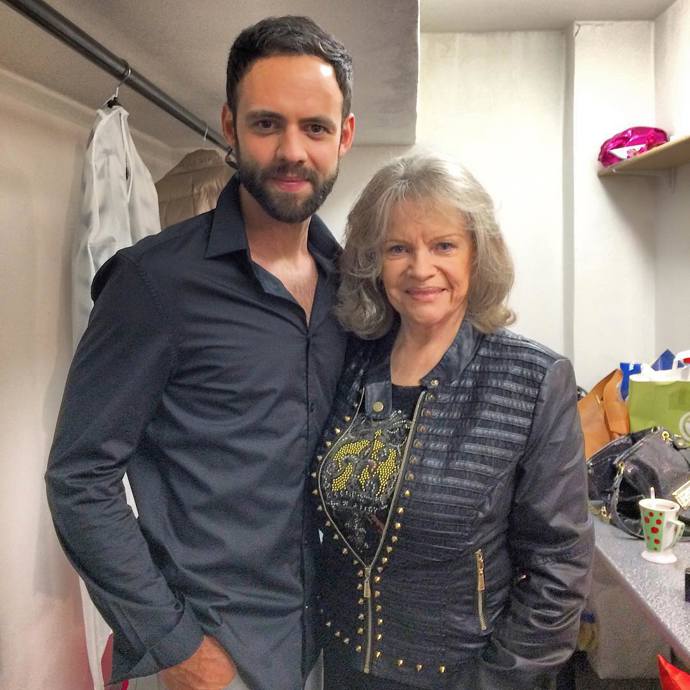 Eva se zpěvákem Michalem Foretem