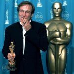 Robin na předávání Oscarů, kde zvítězil.