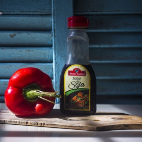 Sójová omáčka.
