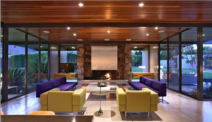 Dům působí velmi luxusně.