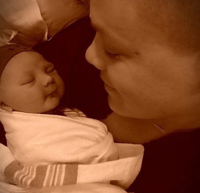 P!nk a její syn Jameson.