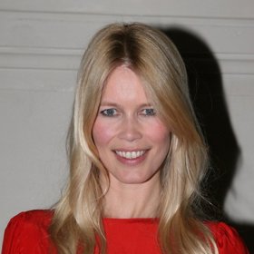 Jeho partnerkou byla i Claudia Schiffer.