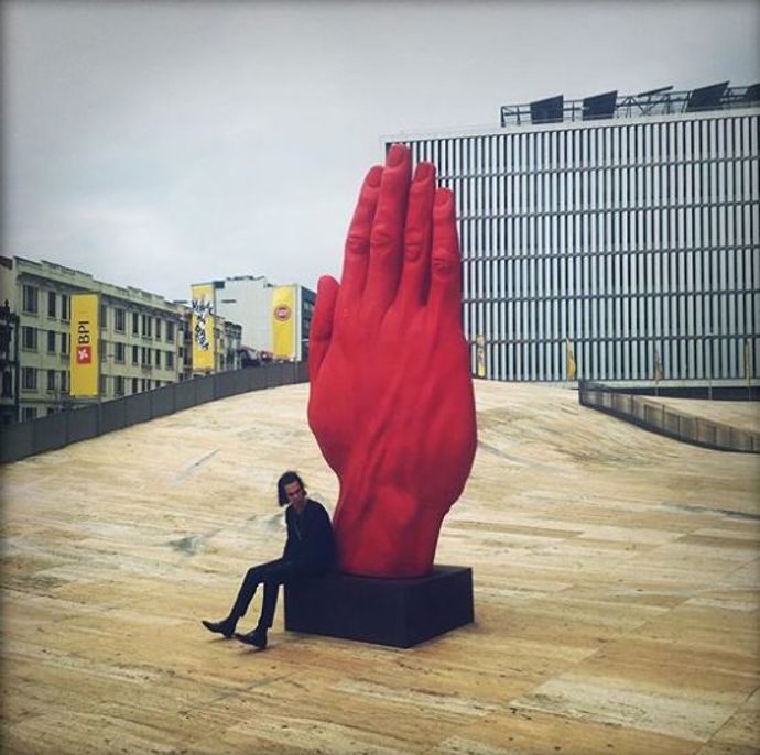Nick Cave v Portu.