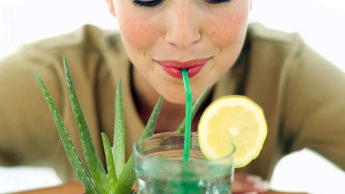 Čistá šťáva z aloe vera patří mezi detoxikační prostředky.
