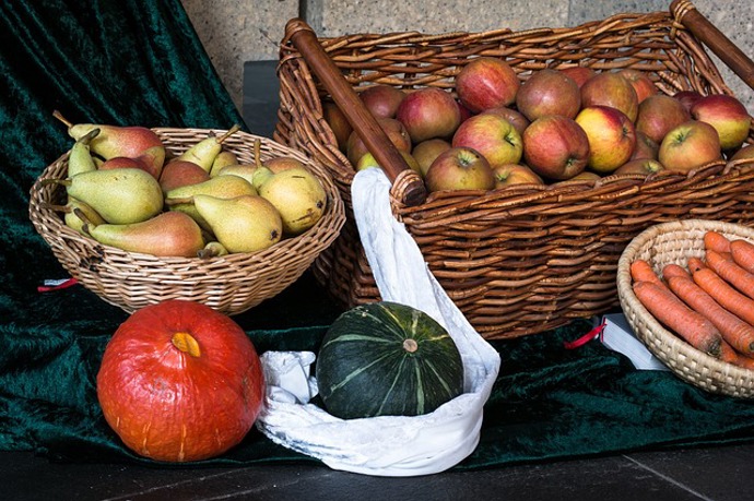Salát z dýně a hrušek vás dostane.