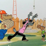 Vlk si se zajícem v každém díle zahrává