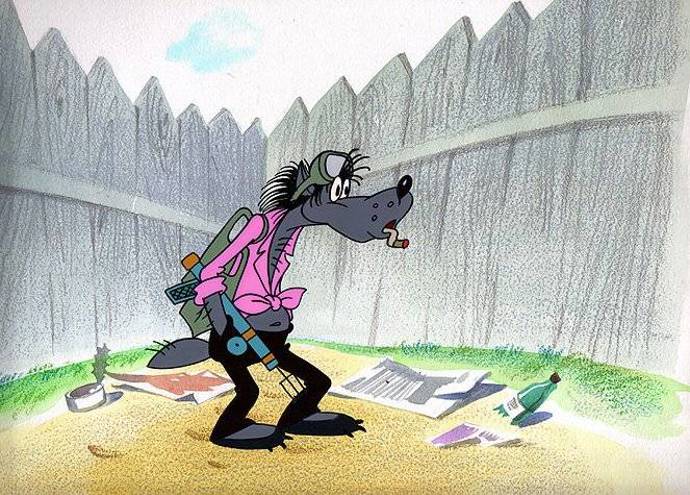 Vlk kouřil jednu cigaretu za druhou