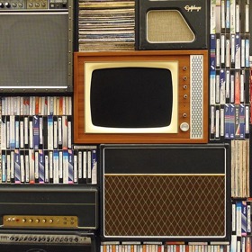 Retro domácnost plná videokazet