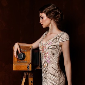 Ženy se nechávaly fotit především na rodinné portréty, vždy ale vypadaly dokonale