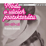 Zajímavě módu popisuje kniha Móda v ulicích protektorátu.