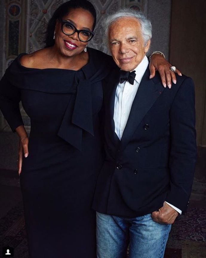 Přátelí se i s Oprah Winfrey.