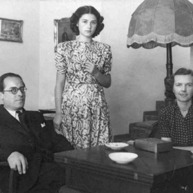 Klasická rodina z prvorepublikových Roztok