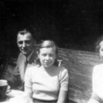 Milada s dcerou Janou a manželem