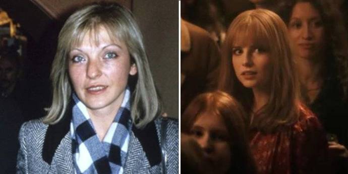 Lucy Boynton jako Mary Austin. Mary Austin měla dlouhodobý poměr s Mercurym i přesto, že měl spíš rád muže