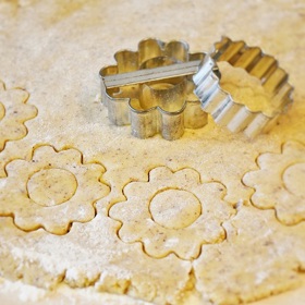 Využijte vykrajovátka nejrůznějších tvarů.