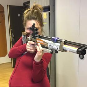 Ani těhotenství ji nezabránilo přestat trénovat.