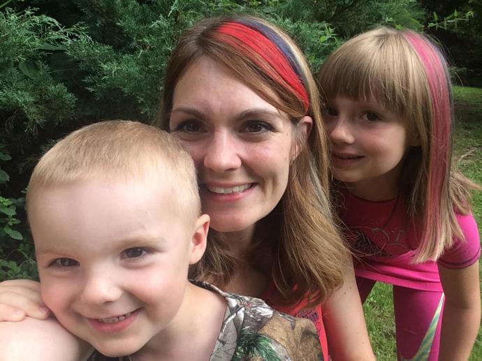 I Kateřina je velká vlastenkyně.