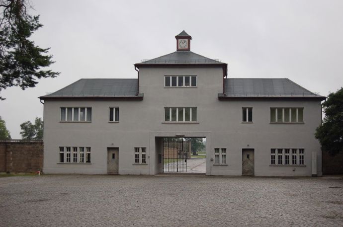 Koncentrační tábor Sachsenhausen.