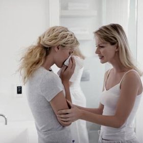 Nebojte se vyplakat někomu na rameni.