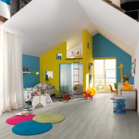 Tyto podlahy jsou ideální třeba do dětských pokojů.