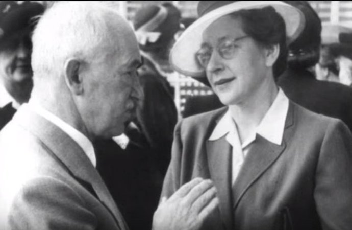 Milada o svým názorech diskutovala s různými lidmi.