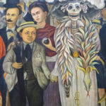 Na svých plátnech vyobrazil i svou manželku. Používal teplé barvy navozující pocit nostalgie a intimity. (detail obrazu)