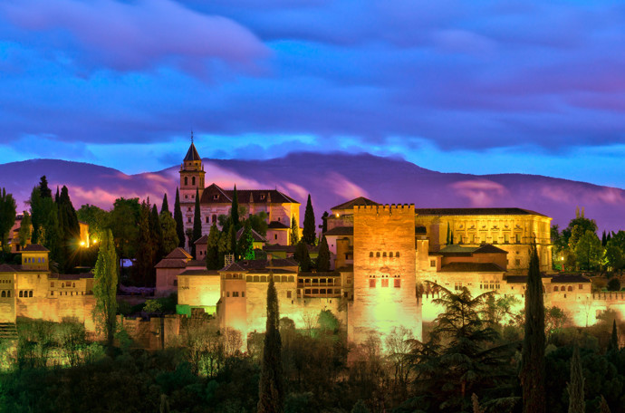 Andalusie, Španělsko.