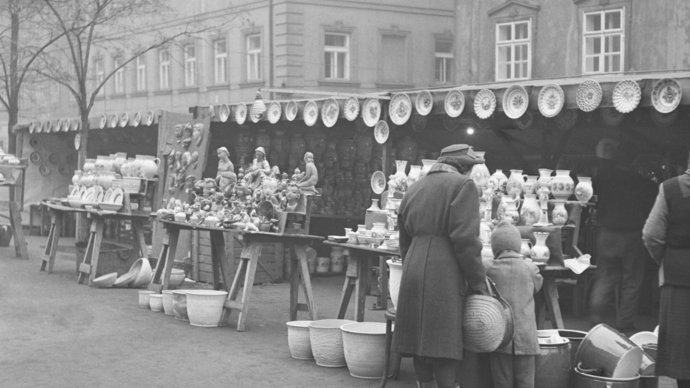 Pražské vánoční trhy byly plné ručně vyrobených skvostů