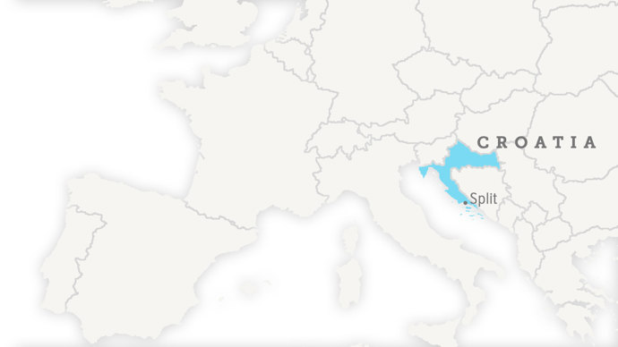 Split, Chorvatsko.
