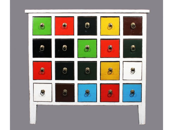 Barevný nábytek dodá vašemu bydlení naprosto nový rozměr.