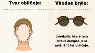 Perfektní brýle pro 7 obličejových tvarů. Čtěte dále a zjistěte, které vám padnou!