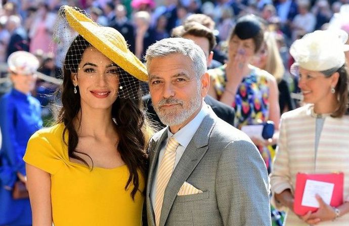 George Clooney a jeho žena Amal.